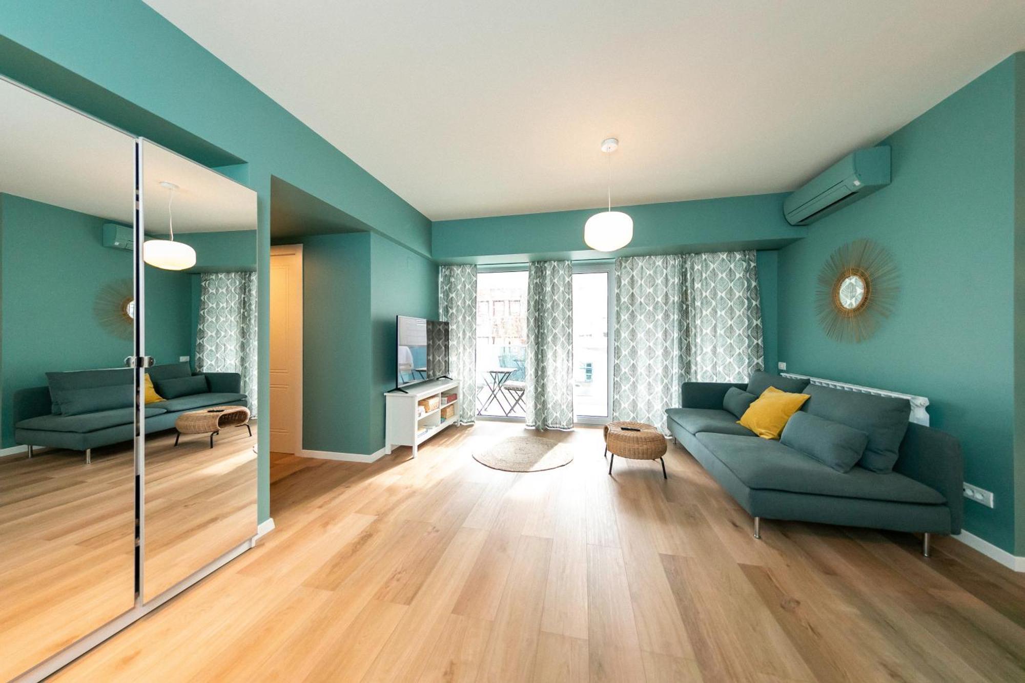 Blue Shadow - Moxa Home - New Building Букурещ Екстериор снимка